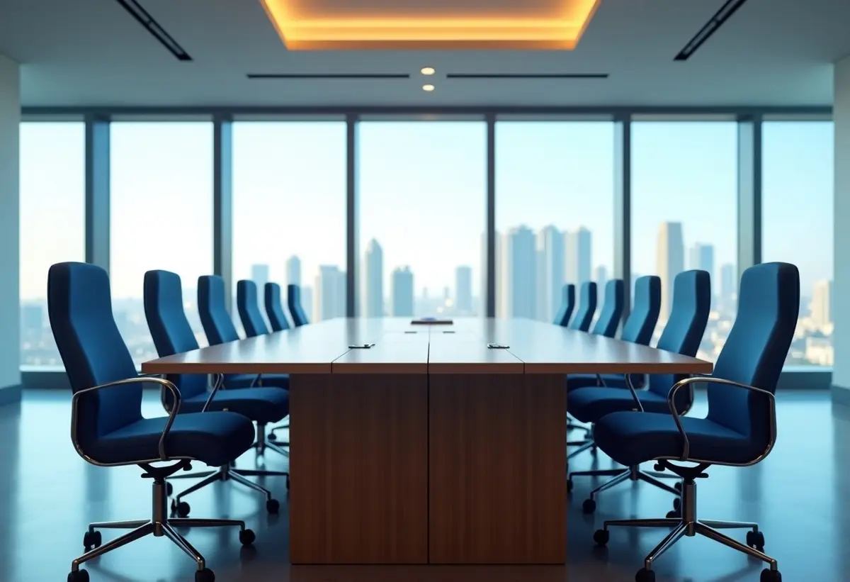 Editorial photograph illustrating QFC Company Setup Requirements Qatar